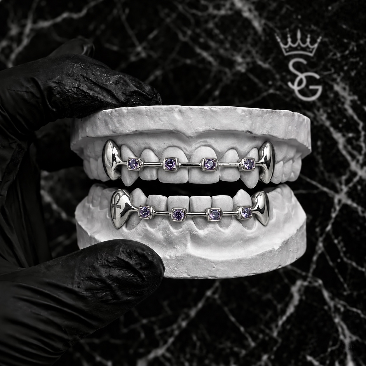 BRACES GRILLZ - Silver